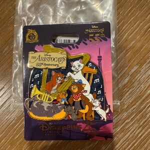 The Aristocats 55th Anniversary Mini Jumbo Pin- Limited Edition 2000